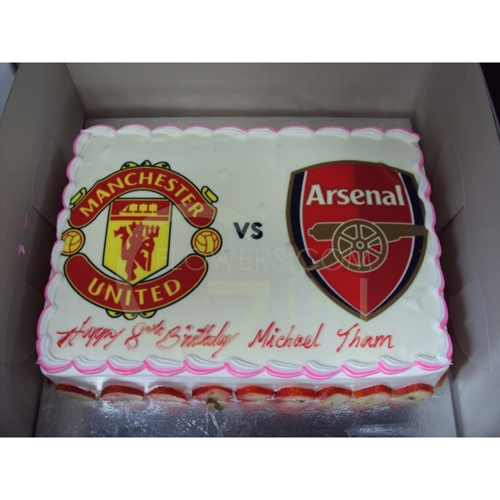 GF0035-Man U vs Arsenal cake