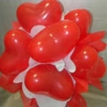 BB0026-Red Hearts Balloons BB0026-Red Hearts Balloons