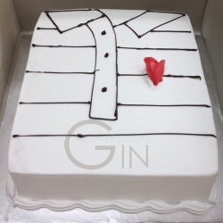 GF0065-White Shirt Cake For Him