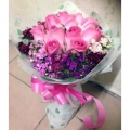 GF0576-pink posy