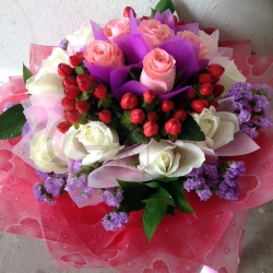 GF0595-rose flower bouquet delivery