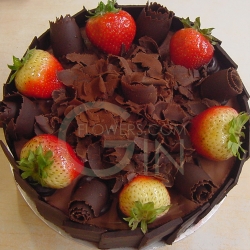 OC0211-Dreamy X Chocolate Birthday Cake