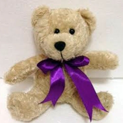 TB0013-bear teddy bow tie